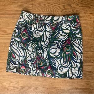 Lilly Pulitzer Peacock Skirt